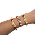Boutons fleuris en bambou