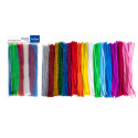 MAXI PACK CHENILLES -  ø 6mm - 30 cm - 360 brins - 16 coloris