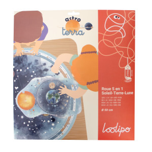 MA ROUE 5 EN 1 SOLEL-TERRE-LUNE - ASTRO TERRA