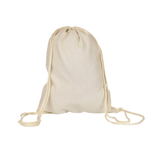 SACS À DOS EN COTON - 26 X 33 CM