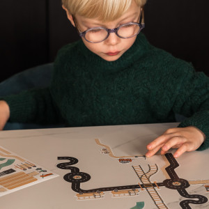 GOMMETTES EN PAPIER - LES TRANSPORTS