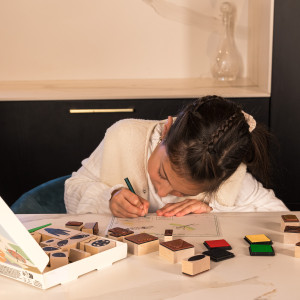 TAMPONS INSECTES À CRÉER + 4 ENCREURS