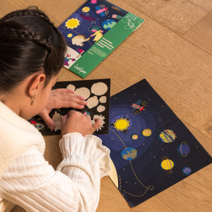 GOMMETTES EN PAPIER - ESPACE