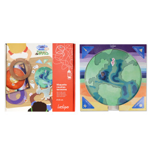 MA MAQUETTE COUCHES TERRESTRES - STRATA TERRA