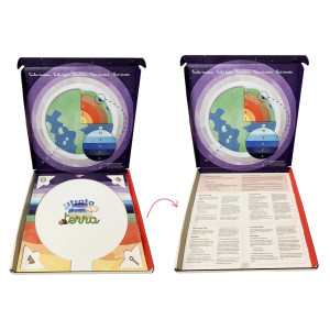 MA MAQUETTE COUCHES TERRESTRES - STRATA TERRA