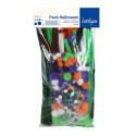 MAXI PACK CHENILLES, YEUX MOBILES & POMPONS - HALLOWEEN