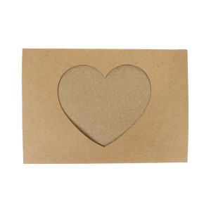 CADRES EN CARTON AVEC CHEVALET - LOVE FRAME