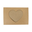 CADRES EN CARTON AVEC CHEVALET - LOVE FRAME