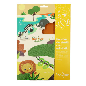 SIMILI CUIR ADHÉSIF 1 MM - SAVANNA SHADES