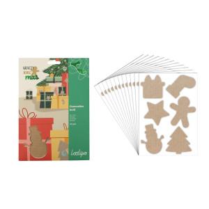 GOMMETTES KRAFT NOËL - KRAFTY XXL'MAS