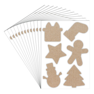 GOMMETTES KRAFT NOËL - KRAFTY XXL'MAS