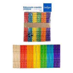 MAXI PACK BÂTONNETS CRANTÉS