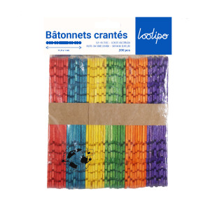 MAXI PACK BÂTONNETS CRANTÉS