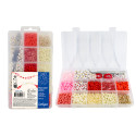 KIT PERLES EN PLASTIQUE - LOVE