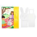PANIERS A CONSTRUIRE EN CARTON PÂQUES - BUNNY BASKET CRAFT
