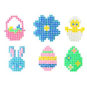 KIT AQUAPERLES 1500 BILLES + SPRAY + PLAQUE - AQUA'PÂQUES