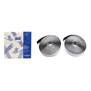 BOÎTE DISTRIBUTRICE DE BANDES AGRIPPANTES ADHÉSIVES NOIRES