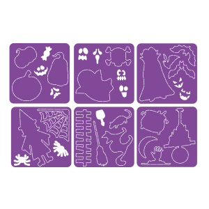 POCHOIRS & TRACETTES - HALLOWEEN