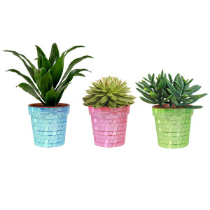 GOMMETTES MIROIRS MOSAÏQUES - MAXI PACK