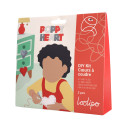 Kit À Coudre En Feutrine 3 Cœurs - Poppy Heart