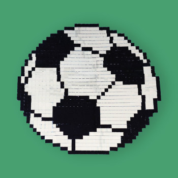 Mon ballon de foot scintillant